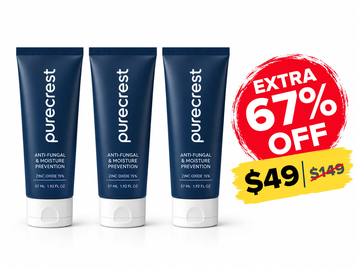 PureCrest Intertrigo Relief Cream ( 3 Tube ) 67% OFF